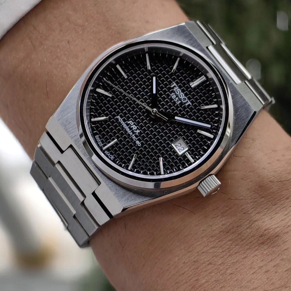 Tissot PRX Black,White And Green