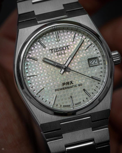 Tissot PRX Black,White And Green