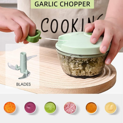 Vegetable Chopper Slicer 16-in-1 with Spice Chopper