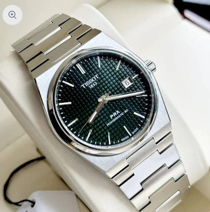 Tissot PRX Black,White And Green
